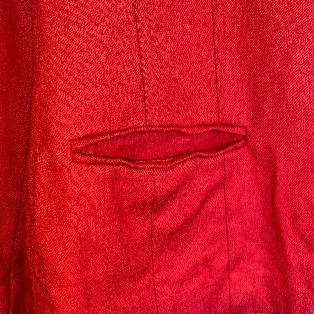 Pendleton Vintage Pendleton Red Wool Single Breas… - image 7